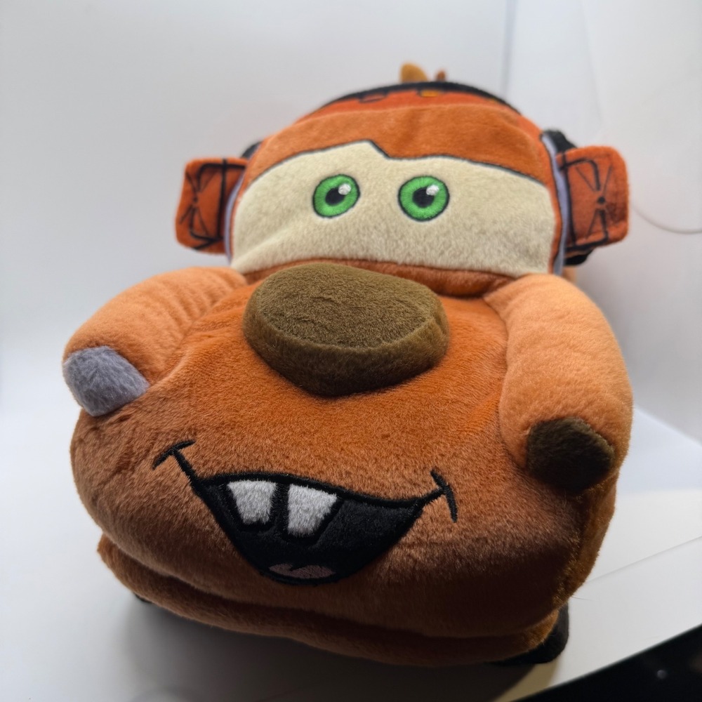 Disney Pixar Cars Mater Plush Stuffed Toy Towing Radiator Springs 7in Orange‎ - Picture 5 of 16